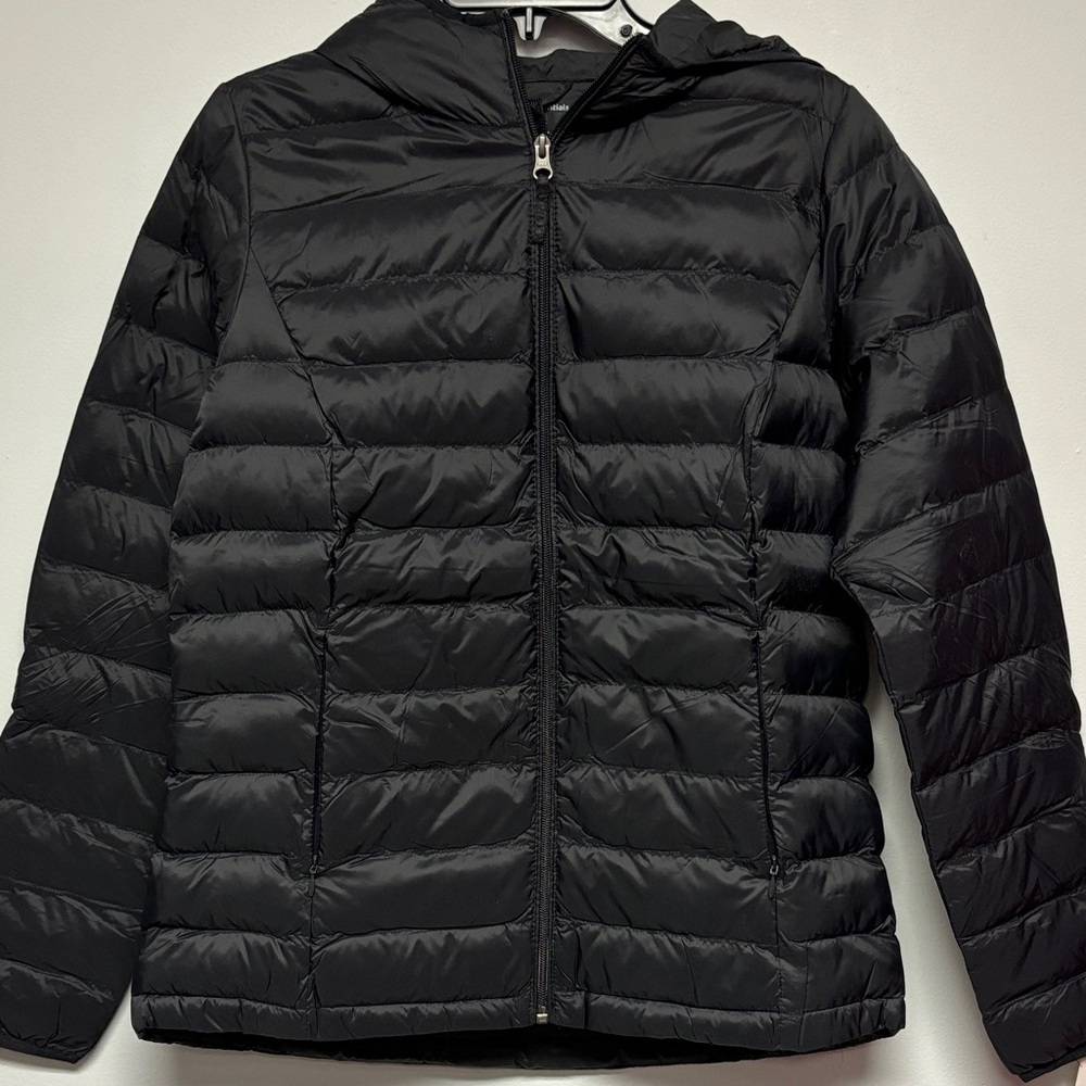 Amazon Essentials Charcoal Black Puffer Jacket